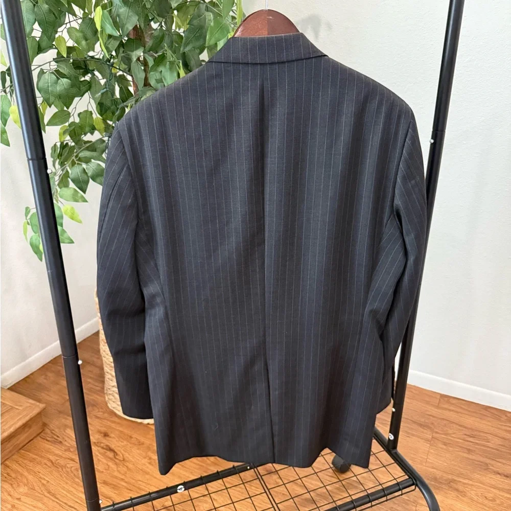 BROOKS BROTHERS 1818 MADISON PINSTRIPE MEN SUIT JACKET 44R